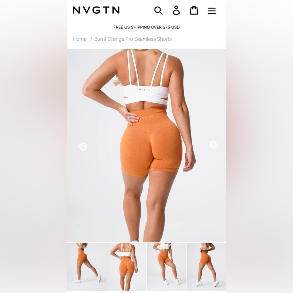 NVGTN Pro Seamless Shorts